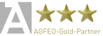 Agfeo Gold Abzeichen
